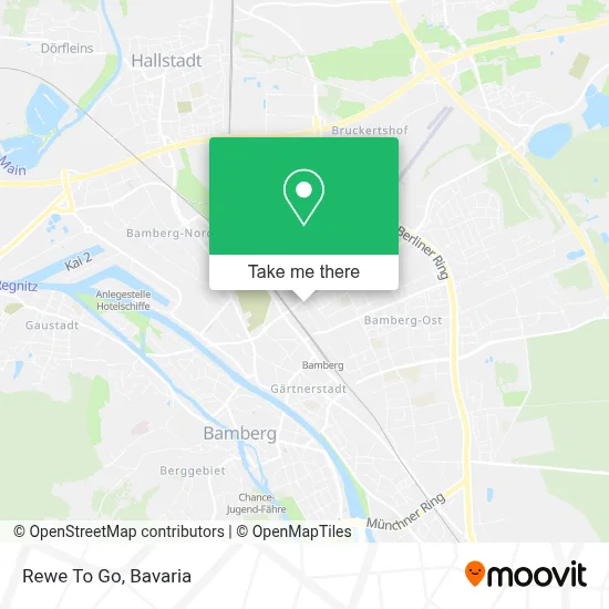 Rewe To Go map