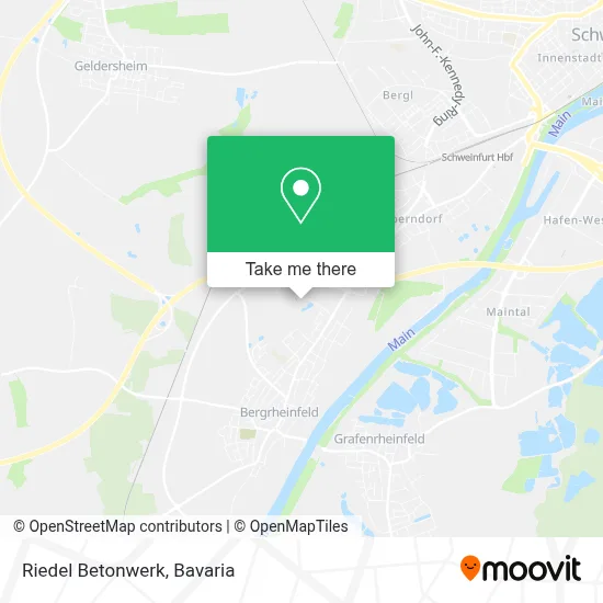 Riedel Betonwerk map