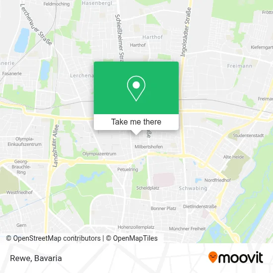 Rewe map