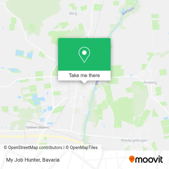 My Job Hunter map