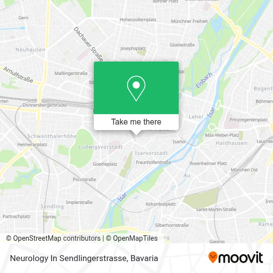 Neurology In Sendlingerstrasse map