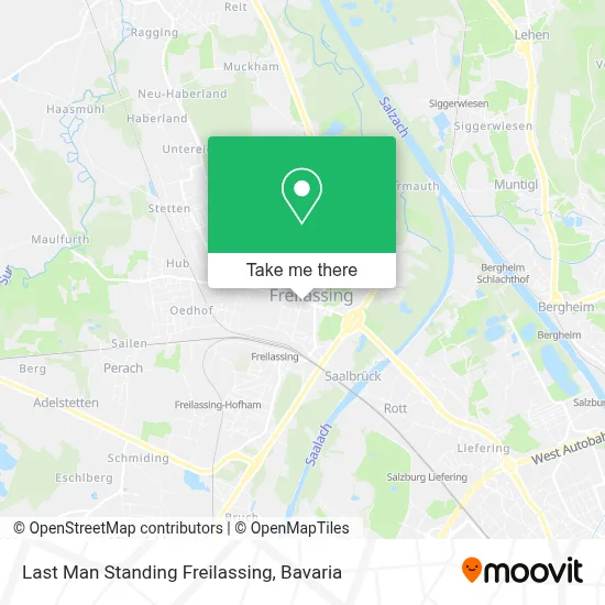 Last Man Standing Freilassing map