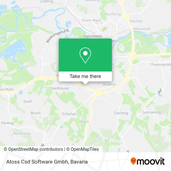 Atoss Csd Software Gmbh map