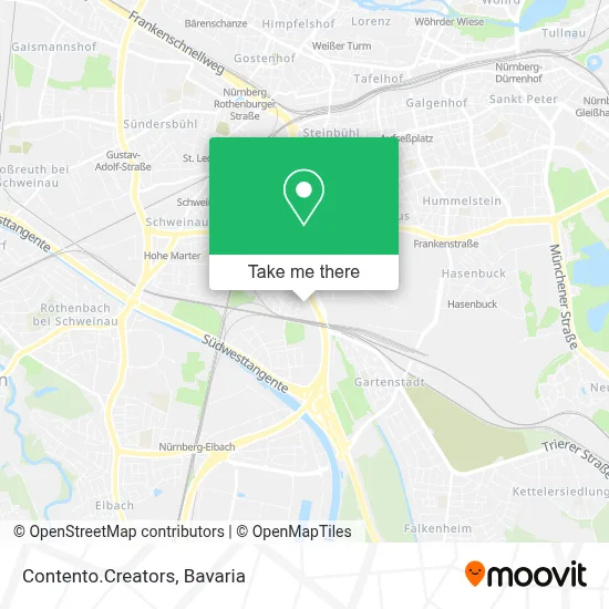 Contento.Creators map