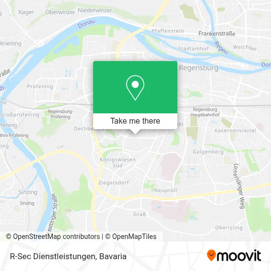 R-Sec Dienstleistungen map