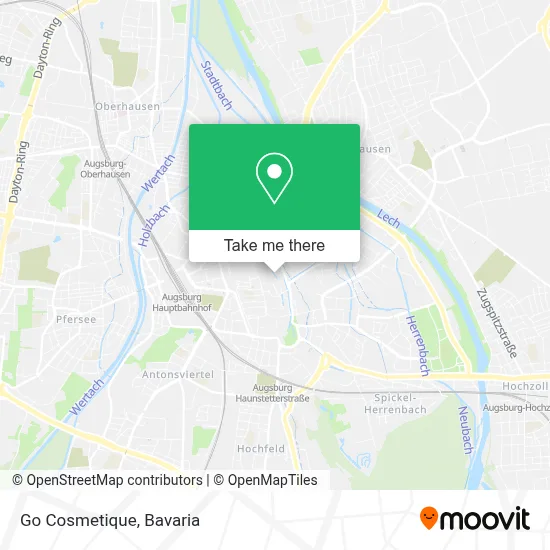 Go Cosmetique map