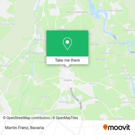 Martin Franz map