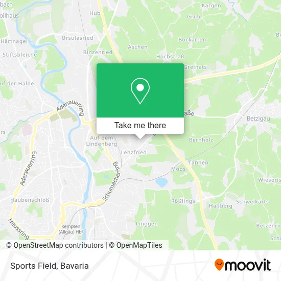 Sports Field map