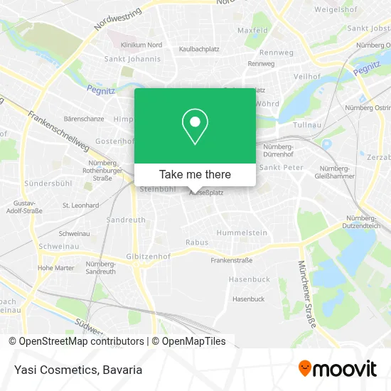 Yasi Cosmetics map