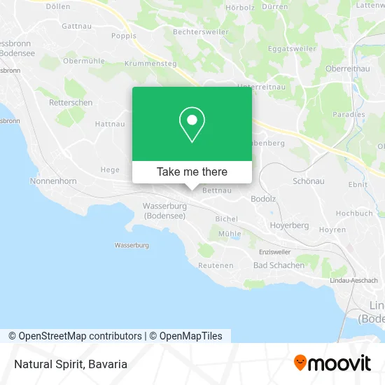 Natural Spirit map