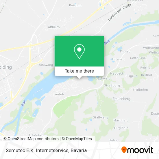 Semutec E.K. Internetservice map