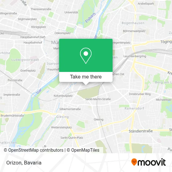 Orizon map