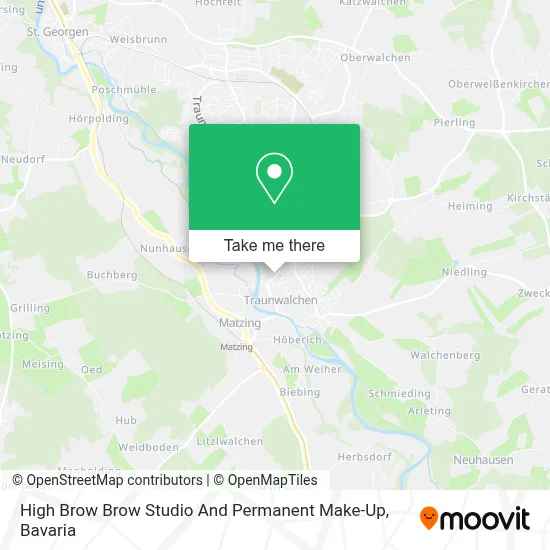 High Brow Brow Studio And Permanent Make-Up map