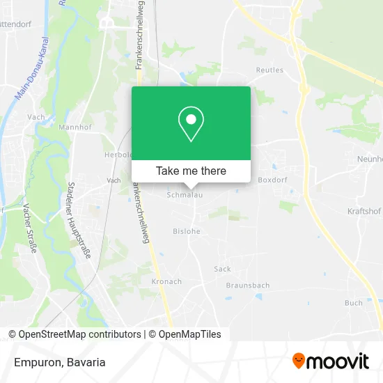 Empuron map