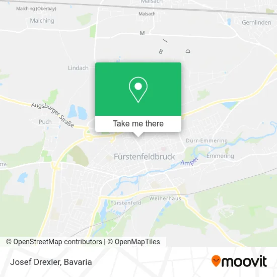 Josef Drexler map