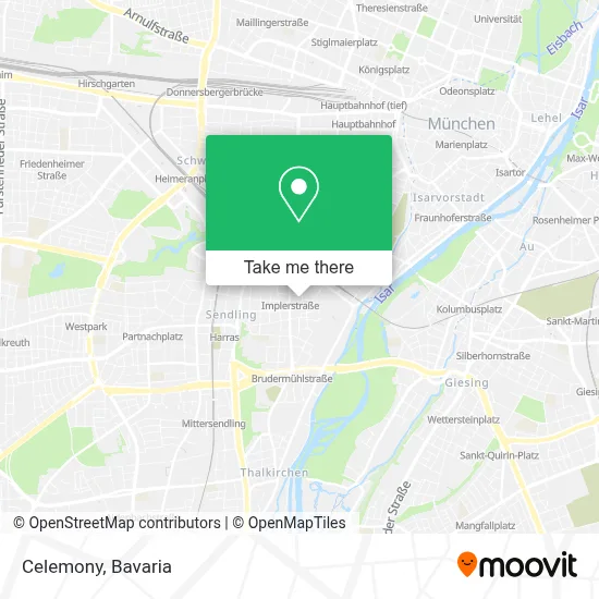 Celemony map