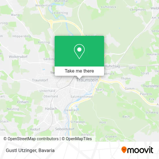 Gustl Utzinger map