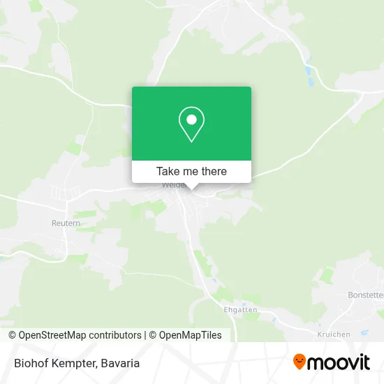 Biohof Kempter map