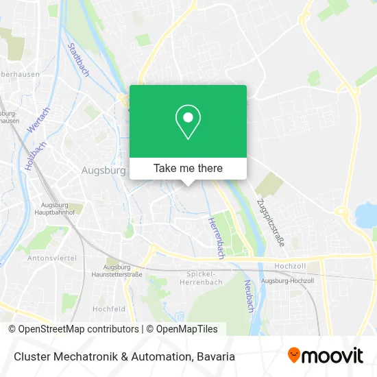 Cluster Mechatronik & Automation map