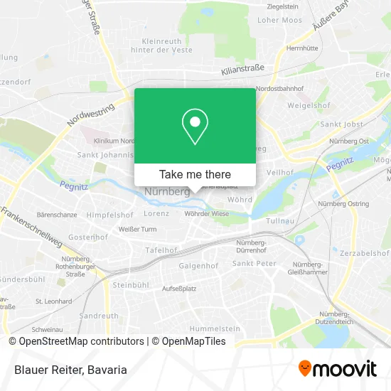 Blauer Reiter map