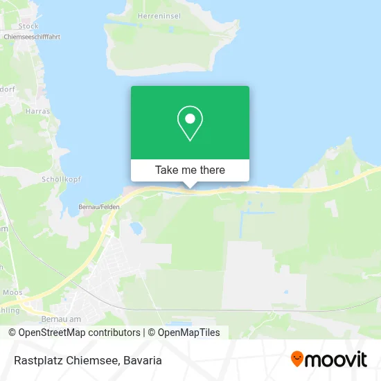 Rastplatz Chiemsee map