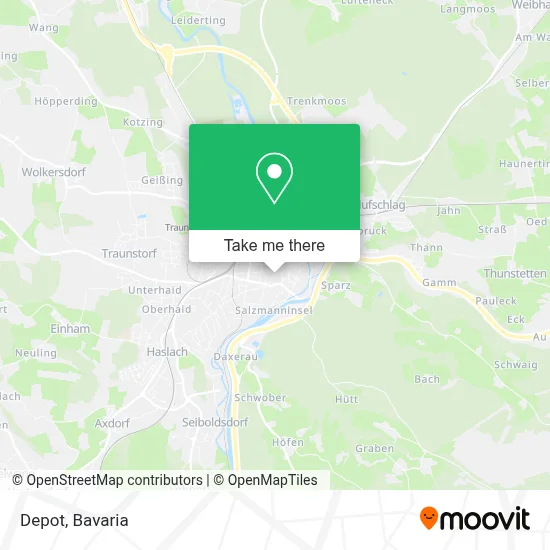 Depot map