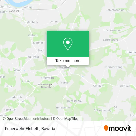 Feuerwehr Elsbeth map