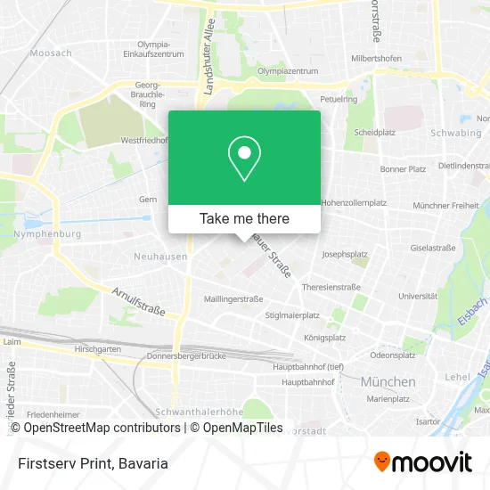 Firstserv Print map