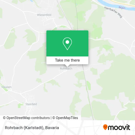 Rohrbach (Karlstadt) map