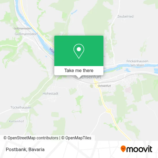 Postbank map