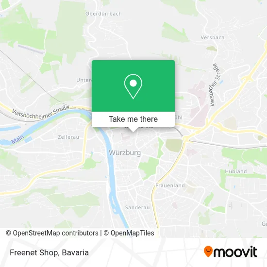 Freenet Shop map