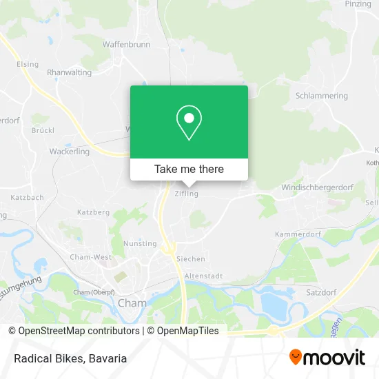 Radical Bikes map