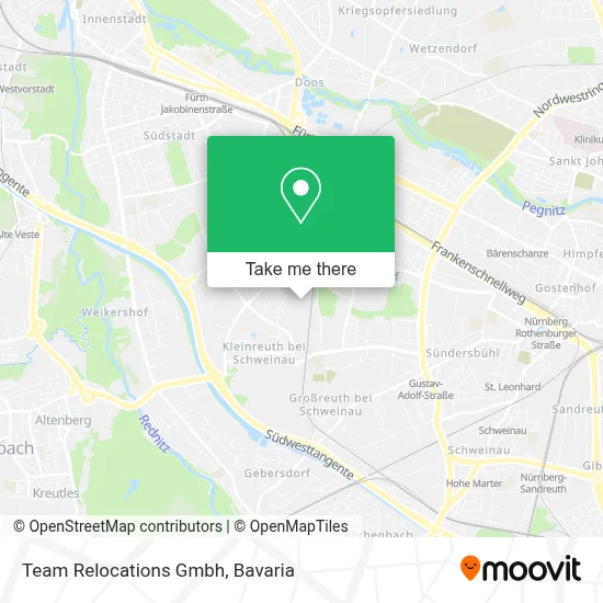 Team Relocations Gmbh map