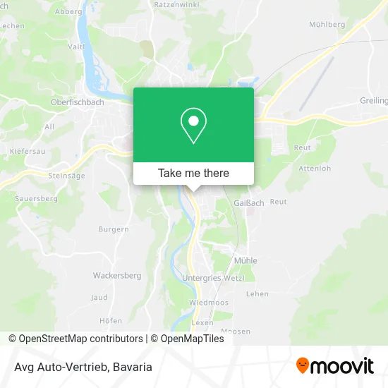 Avg Auto-Vertrieb map