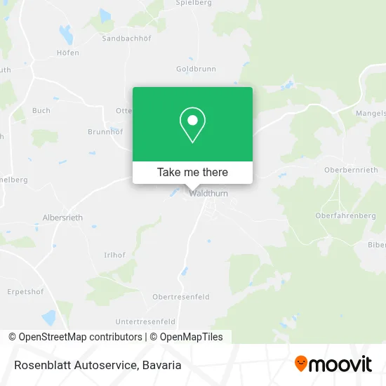 Rosenblatt Autoservice map