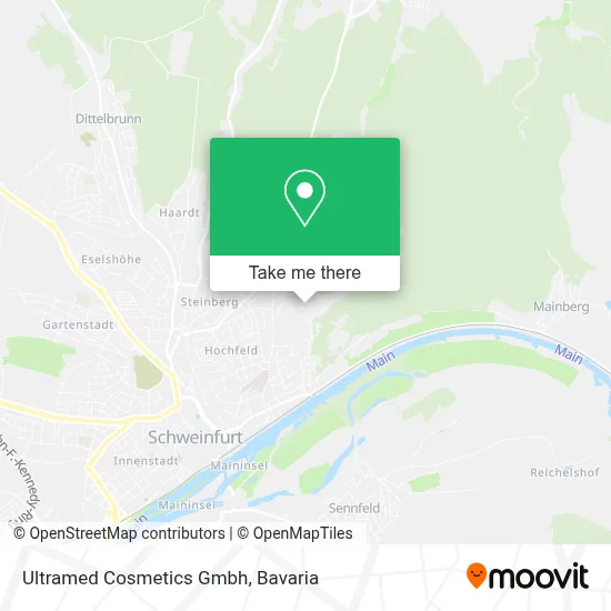 Ultramed Cosmetics Gmbh map