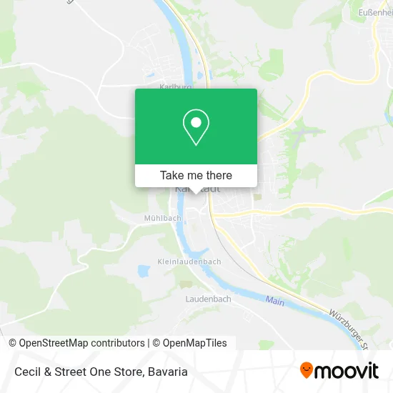 Cecil & Street One Store map
