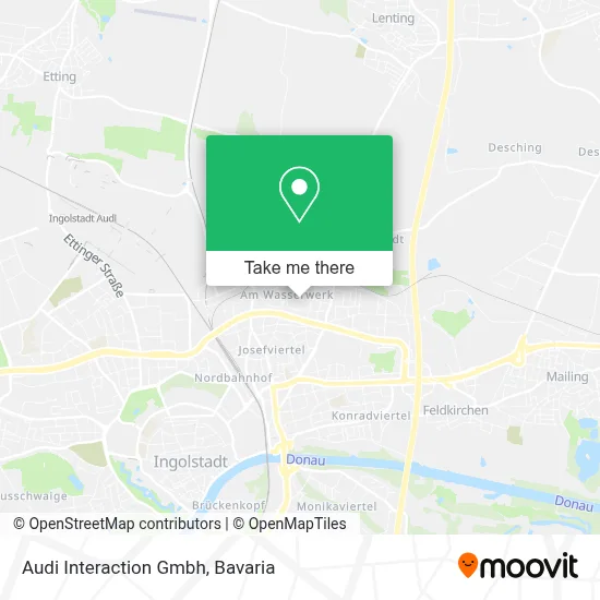 Audi Interaction Gmbh map