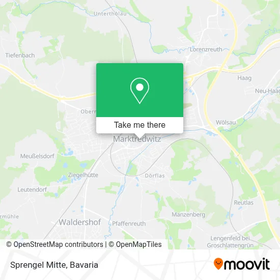 Sprengel Mitte map