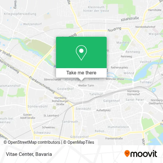 Vitae Center map