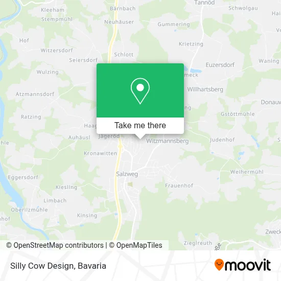 Silly Cow Design map