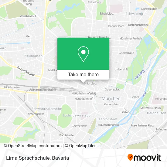 Lima Sprachschule map