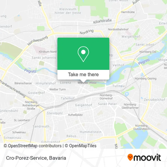 Cro-Porez-Service map