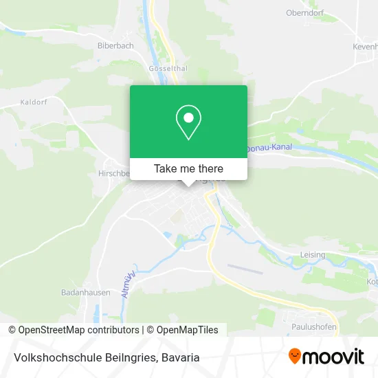 Volkshochschule Beilngries map
