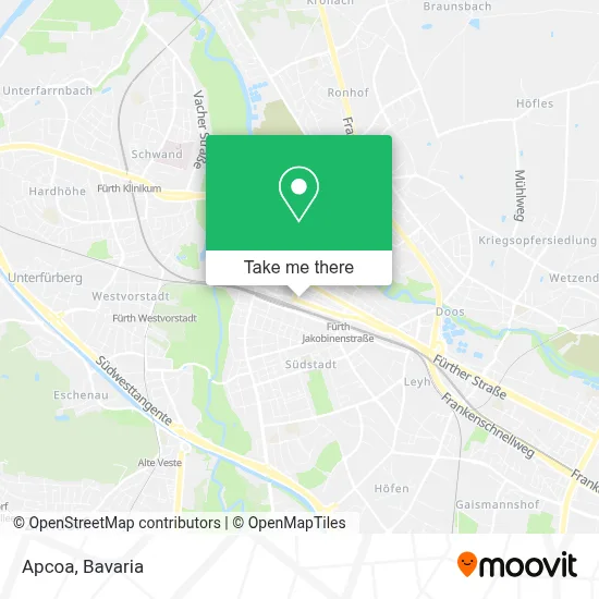 Apcoa map