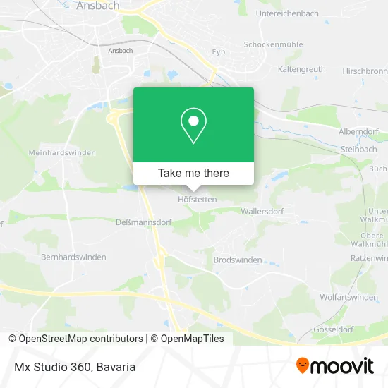 Mx Studio 360 map
