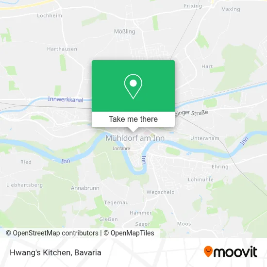 Hwang's Kitchen map