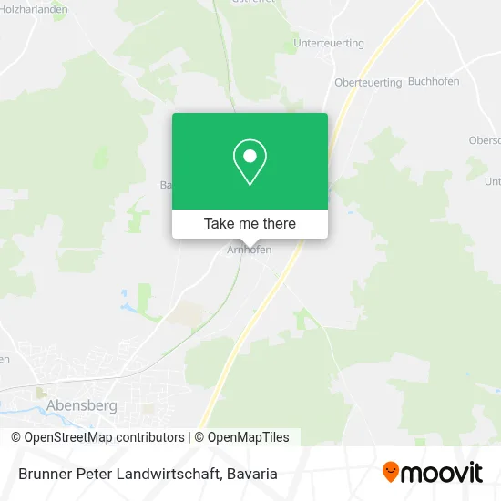 Brunner Peter Landwirtschaft map