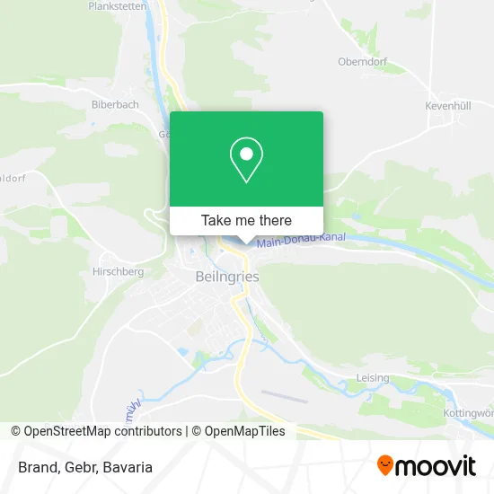 Brand, Gebr map