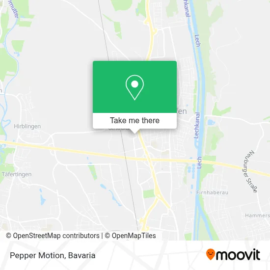 Pepper Motion map